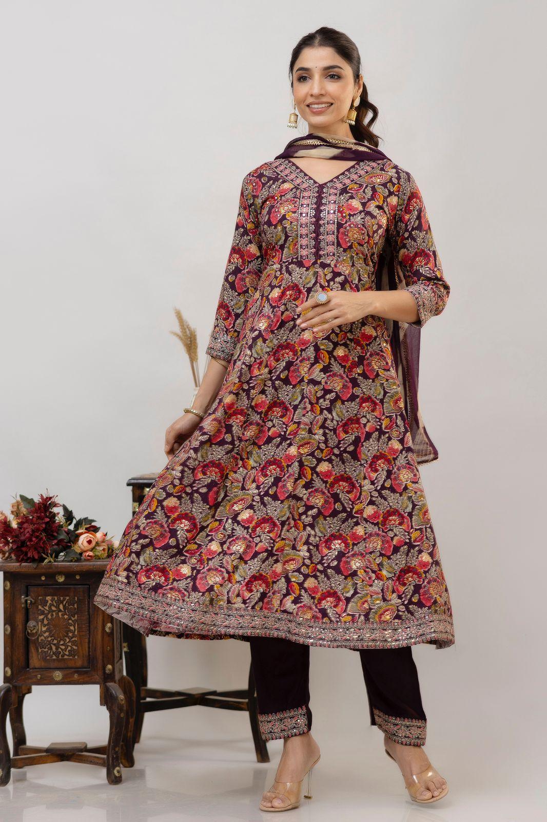 Kurti anarkali style hotsell