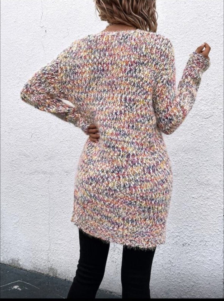 Rainbow Harmony Knit Cardigan