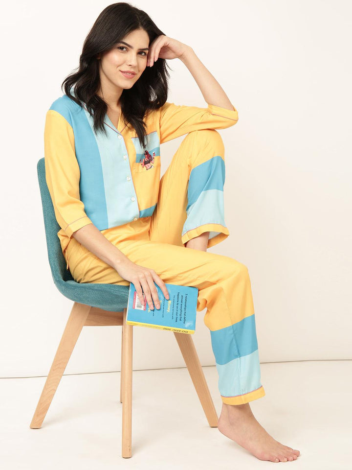 Beachy Bliss Pyjama Set - Fusion Wear