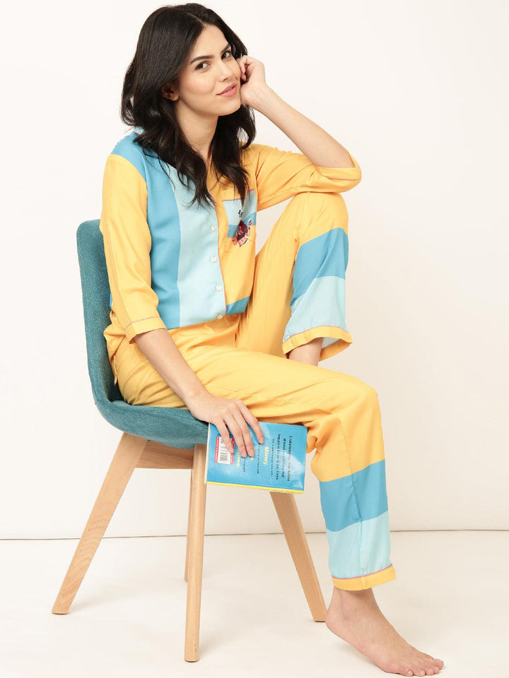 Beachy Bliss Pyjama Set - Fusion Wear