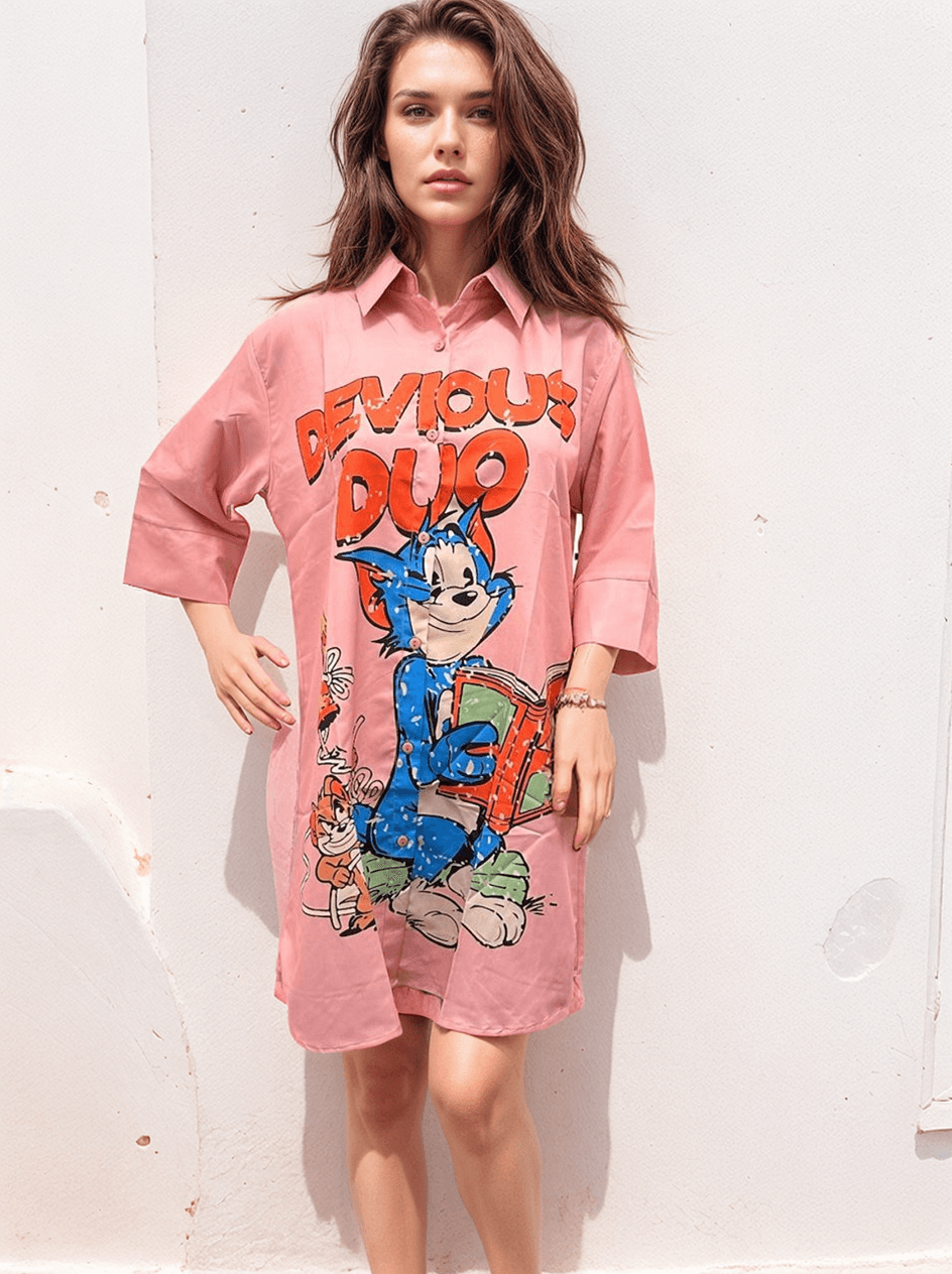 Cartoon Capers Tunic - Fusion Wear