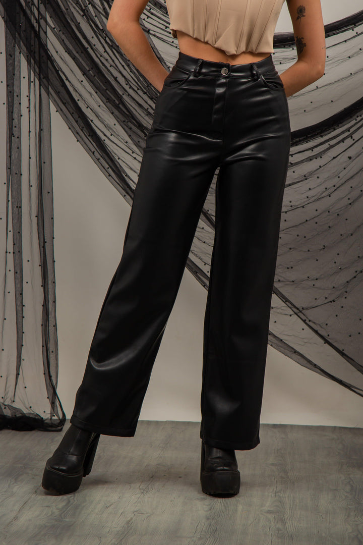 Luxury Leather Trousers