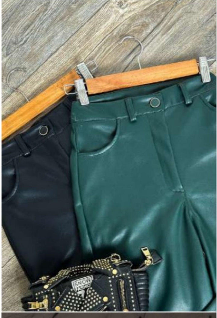 Comfort Luxe Leather Trouser - Fusion Wear