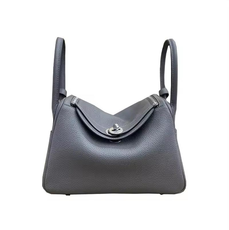 Leather One Shoulder Handbag