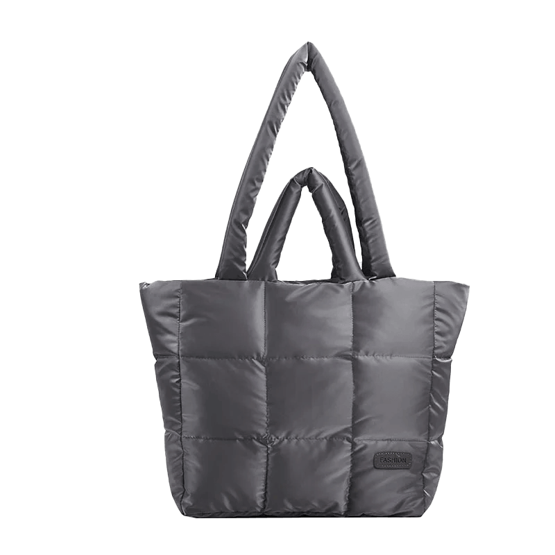 Lightweight Puffy Tote Bag for Women | Puffer Shoulder Bag - Fusion Wear