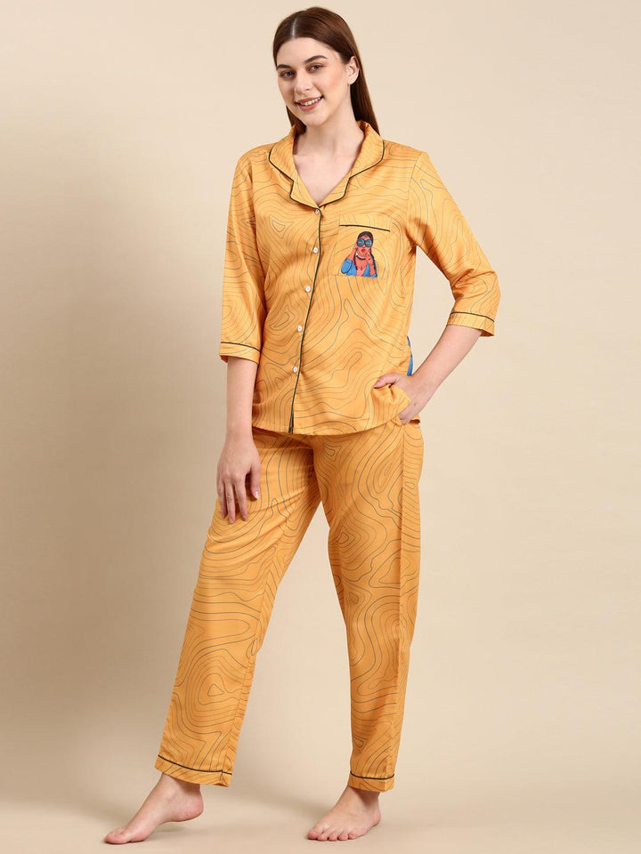 Oye Hoye Cool Pyjama Set - Fusion Wear