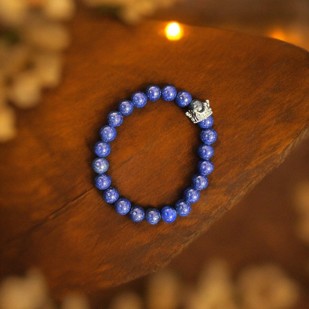 Royal Blue Crown Bracelet